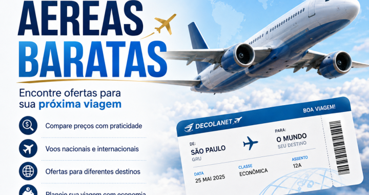 Passagens Aéreas: como pesquisar, comparar e planejar melhor sua próxima viagem